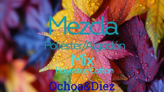 Cotton-polyester mix