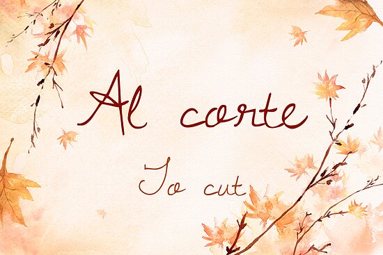 To cut