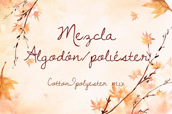 Cotton/polyester mix