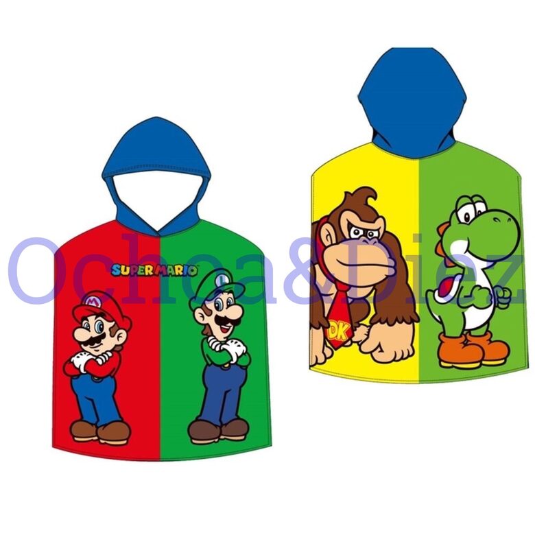 Super Mario poncho