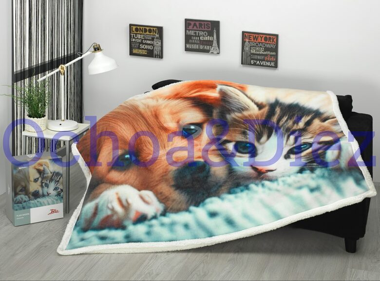 Puppies throw blanket 