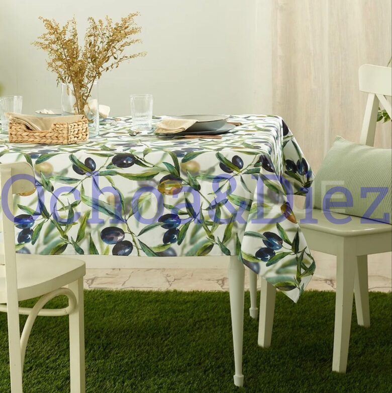 Olive tree tablecloth