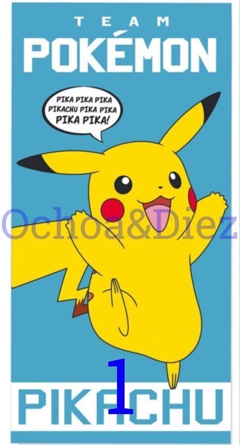 Colección toallas de playa Pokémon