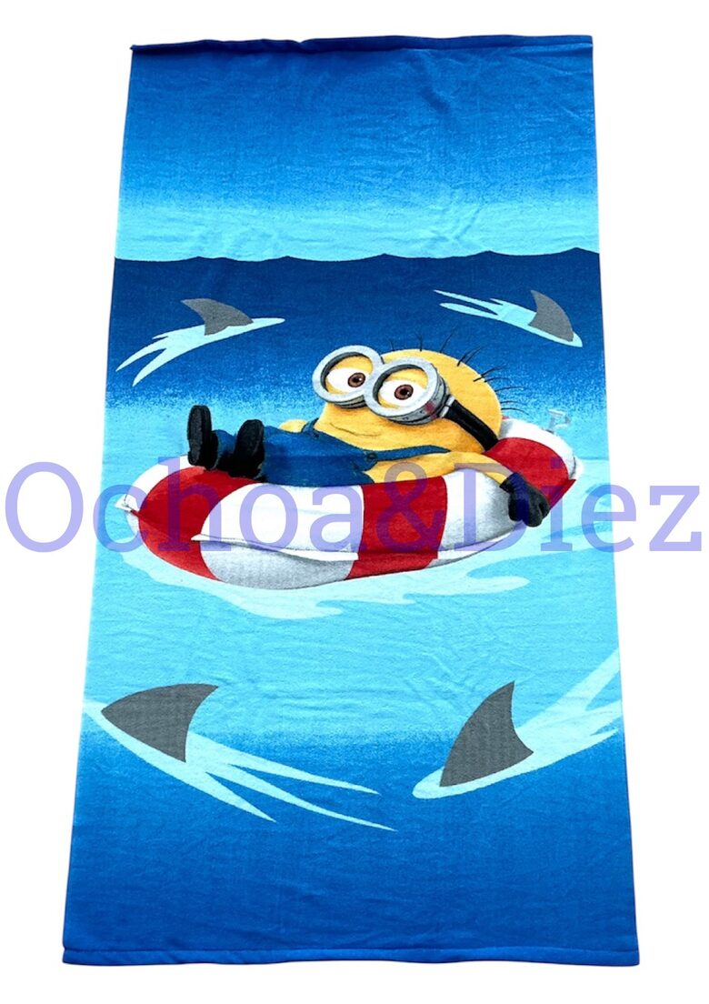 Minnions beach towel