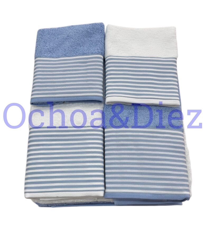 Stripes towels set