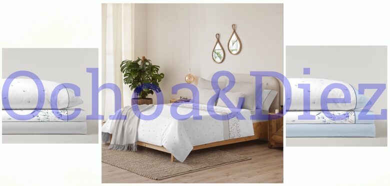 Colourful olive tree sheets