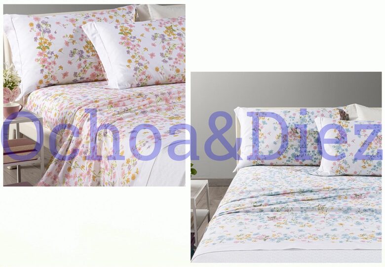 Summer flowers sheets
