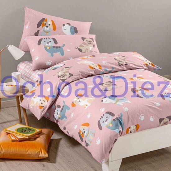 Funda nórdica cachorr@s animad@s