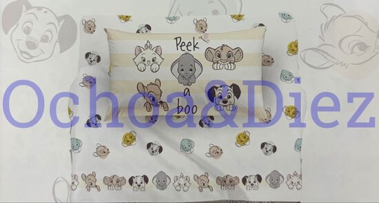 Disney animals cradle set