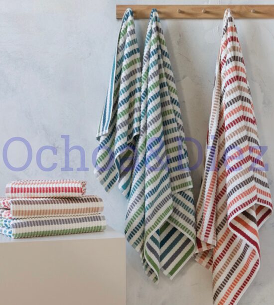 Toalla líneas punteadas