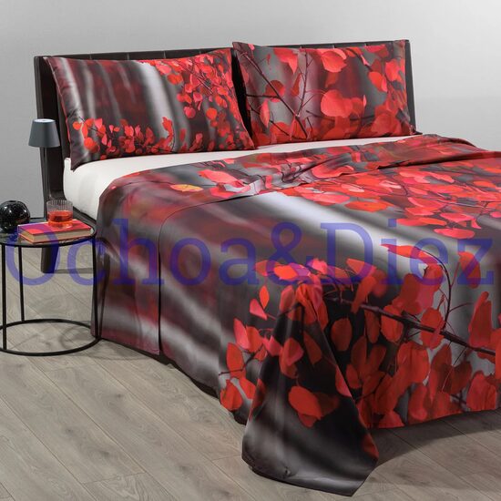 Red forest sheets