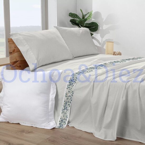 Sábanas hiedra horizontal