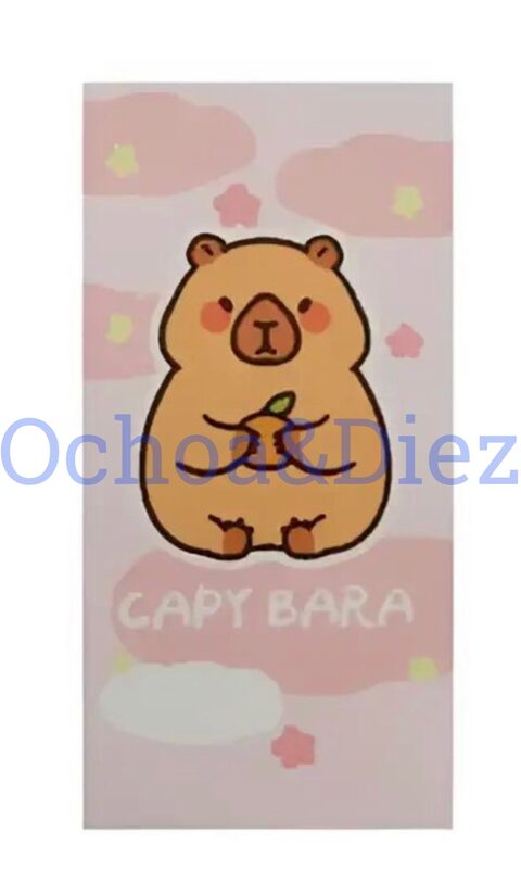 Toalla de playa capy bara