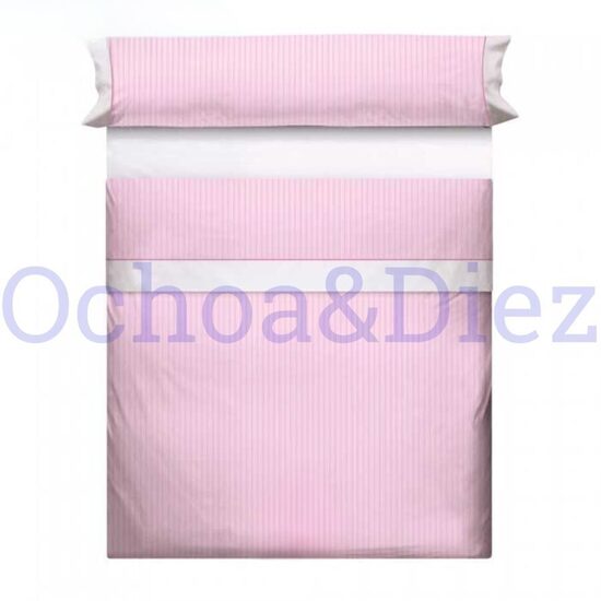 Sábanas bicolor