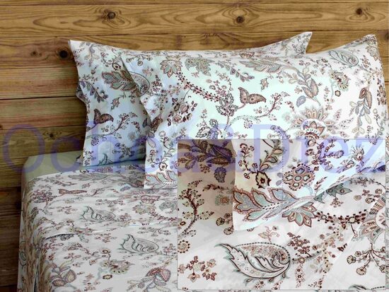 Floral cashmere sheets