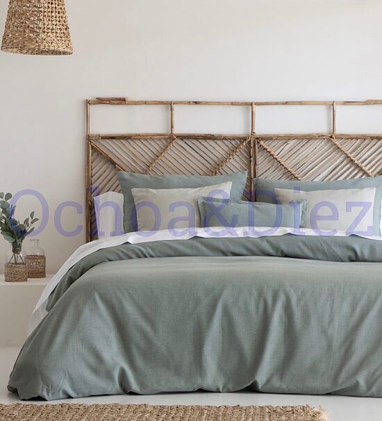 Natural effect duvet cover