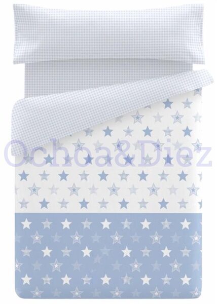 Half stars duvet cover