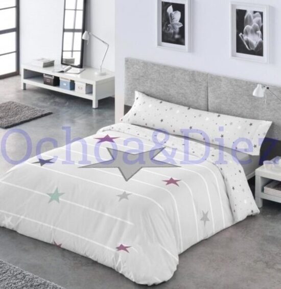 Central star duvet cover