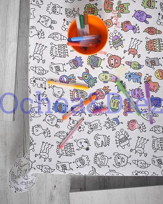 Mantel para colorear