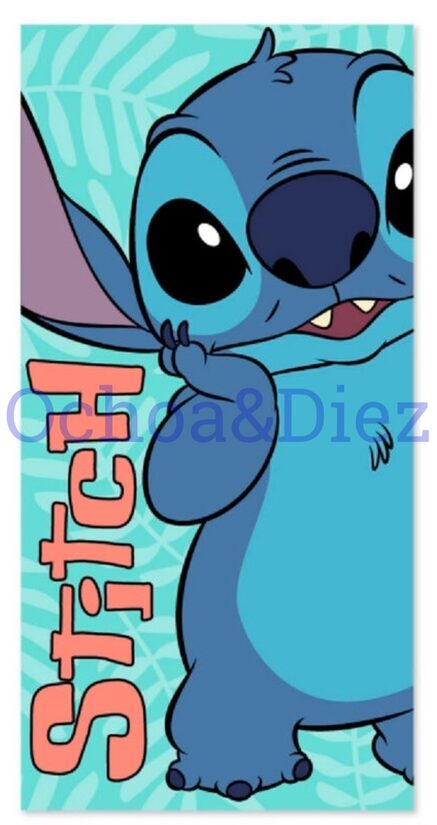 Toalla de playa Stitch