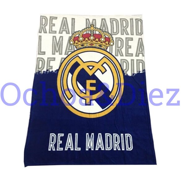 Real Madrid throw blanket