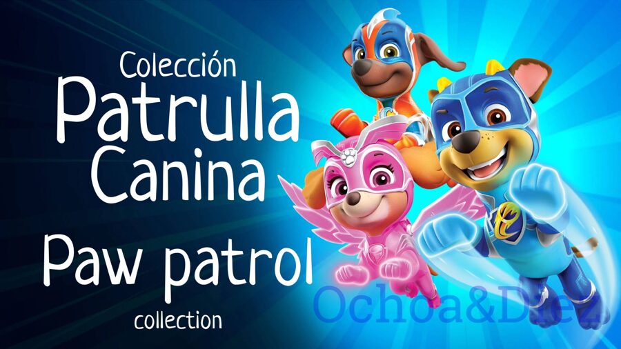 Colección fundas nórdicas Patrulla Canina