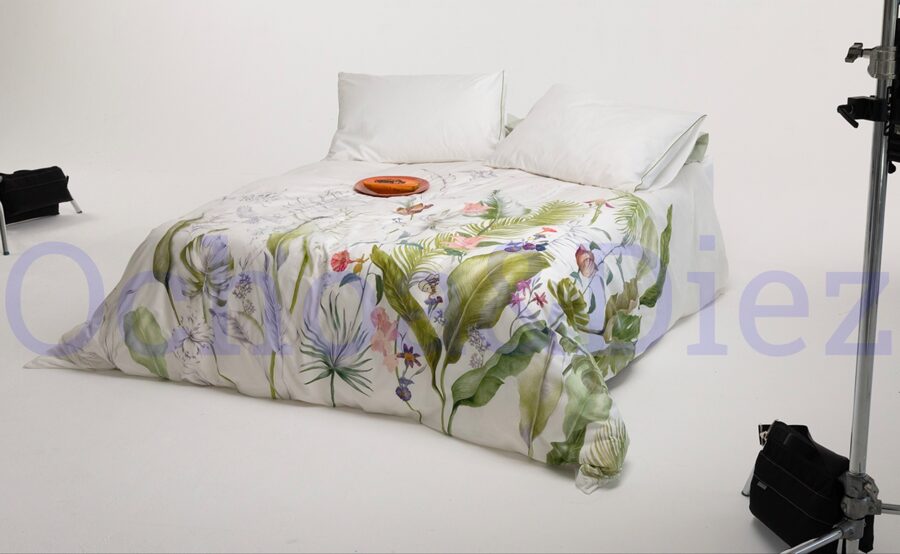 Exotic garden duvet cover