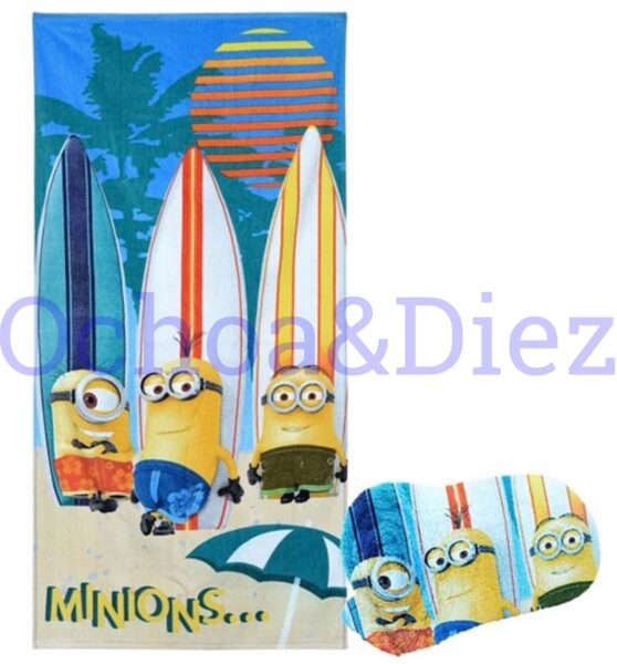 Toalla de playa Minnions