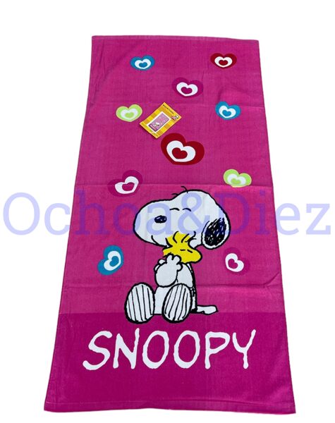 Toalla de playa Snoopy