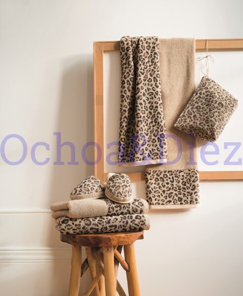 Toallas leopardo