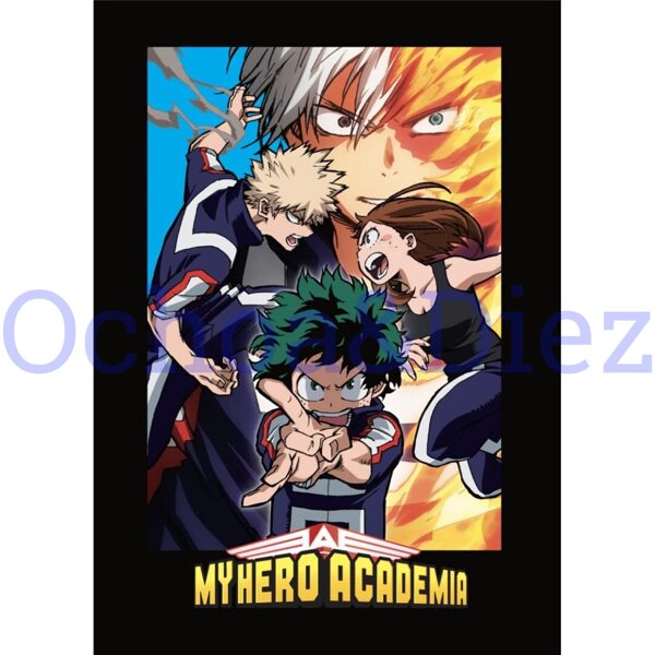 My Hero Academy throw blanket