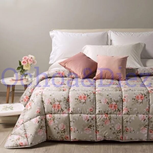 Pink roses quilt